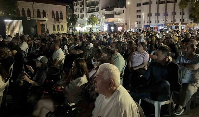 Sinop'ta açık hava konseri ve sinema gösterimi