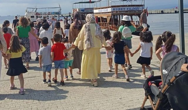 Sinop'ta devlet korumasındaki çocuklara özel etkinlik