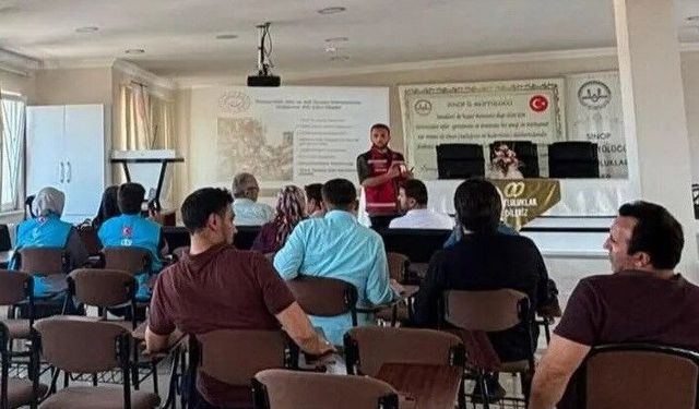 Sinop'ta müftülük personeline 'psikososyal destek' eğitimi