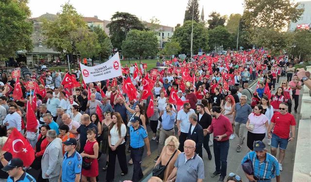 Tekirdağ'da 30 Ağustos coşkusu kortejle zirve yaptı