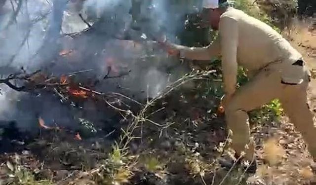 Yangını söndürdüler, iş kıyafetleriyle düğünde halay çektiler