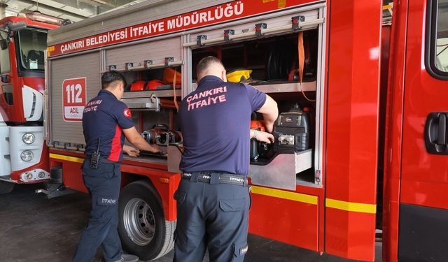 Yaz mevsiminde artan yangınlara karşı 24 saat teyakkuzda bekliyorlar