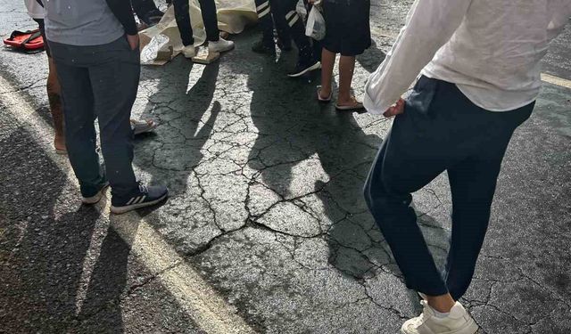 Yolun karşısına geçmeye çalışırken hayatını kaybetti