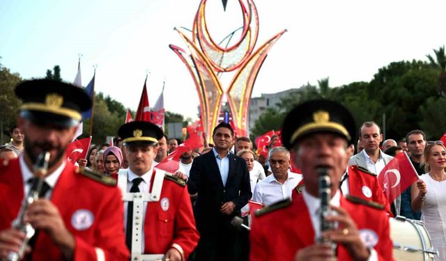 Zaferin 104. yılı Aliağa'da büyük coşkuyla kutlandı