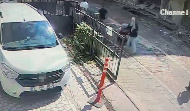 Avcılar'da faciadan saniyelerle kurtuluş kamerada