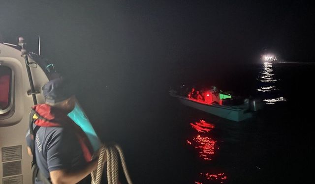 Aydın'da 14 düzensiz göçmen, 1 göçmen kaçakçısı yakalandı