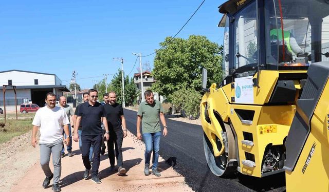 Başkan Özlü saha çalışmalarını inceledi
