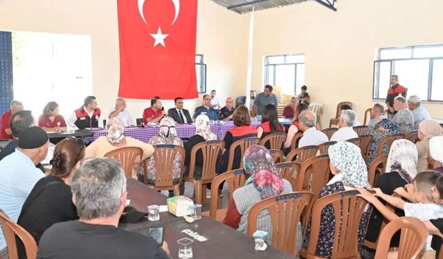 Bekilli'de tarım masası kuruldu, üreticinin talepleri dinlendi