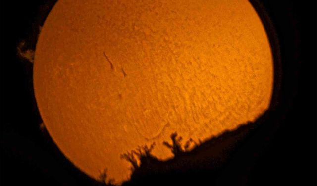 Bitlisli uzayseverler güneşi yakın markaja aldı