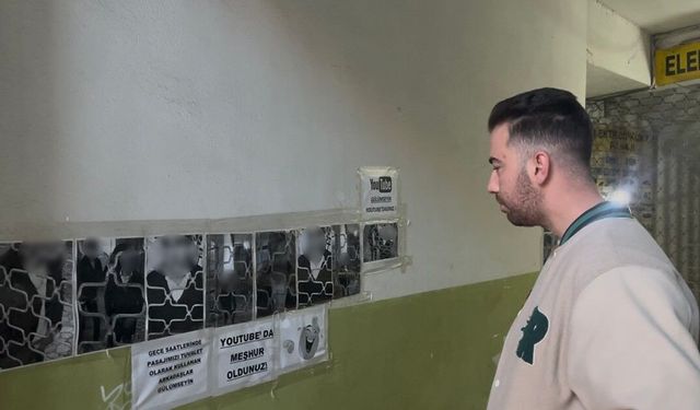 Bursa'da pasaj sahibinden 'ibretlik' çözüm: Tuvaletini yapanların fotoğrafını tek tek duvara astı