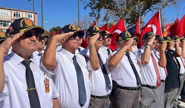 Çanakkale'de Gaziler Günü çelenk töreniyle kutlandı