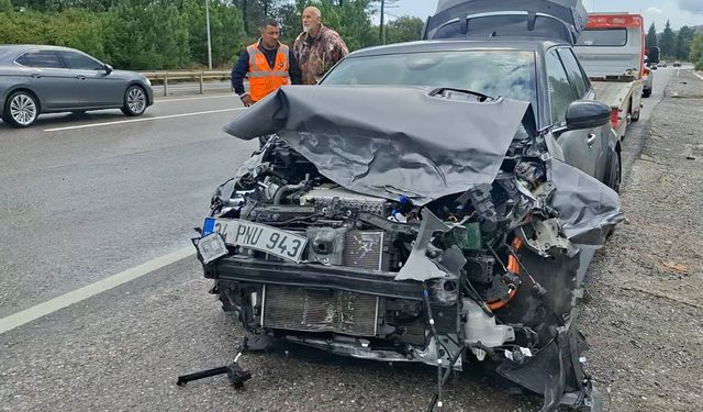 Çekmeköy'de kaza: Şile Yolu'nda trafik kısa süreliğine durdu