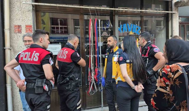 Dükkânında öldü veya bayıldı diye endişe edilen esnaf sanayide çıktı