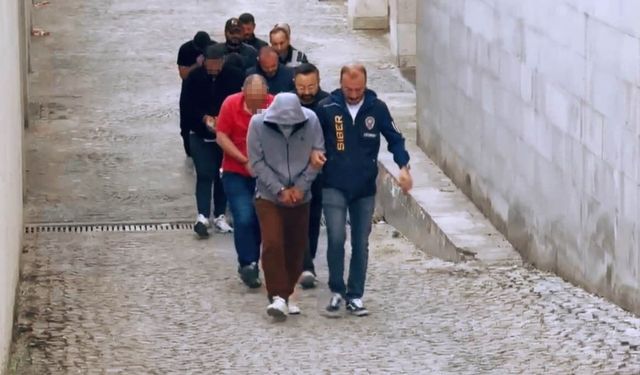 Edirne'de 274 milyon liralık yasa dışı bahis operasyonunda 13 şüpheli tutuklandı