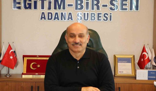 Eğitim-Bir-Sen Adana Şubesi'nde 8. olağan genel kurul süreci başladı