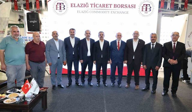 Elazığ Ticaret Borsası standına fuarda yoğun ilgi