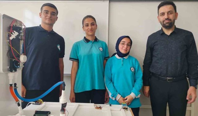 Elazığlı öğrenciler dünya finalinde: Su tasarrufu projesiyle 11 bin başvuruyu geride bıraktılar