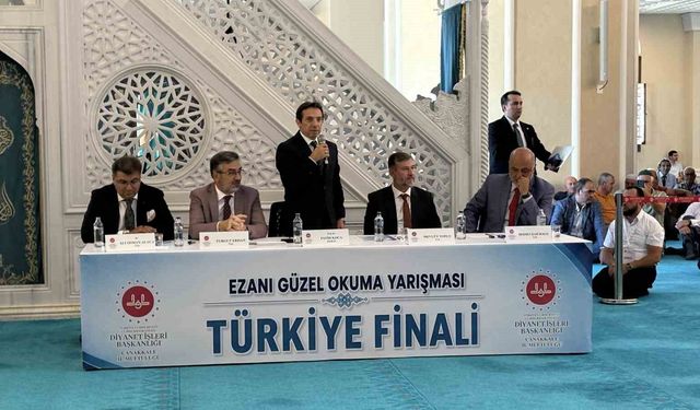 'Ezanı Güzel Okuma Yarışması' birincisi Denizli'den
