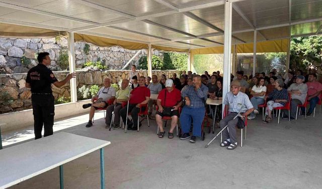Fethiye Huzurevi personeline yangın güvenliği eğitimi verildi