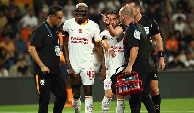 Galatasaray'da Victor Osimhen sakatlandı