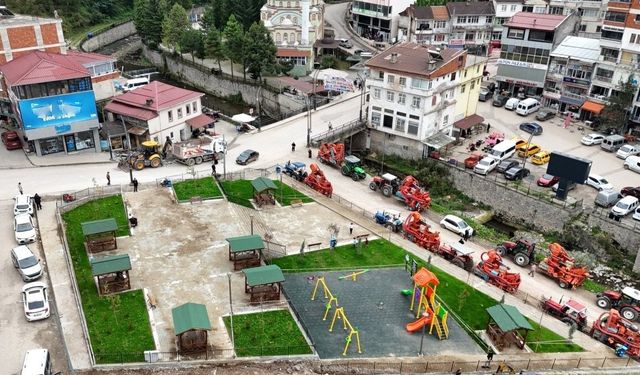 Gölköy'e modern meydan kazandırıldı