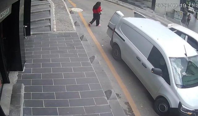 Karabük'te yürekleri ağza getiren anlar kamerada