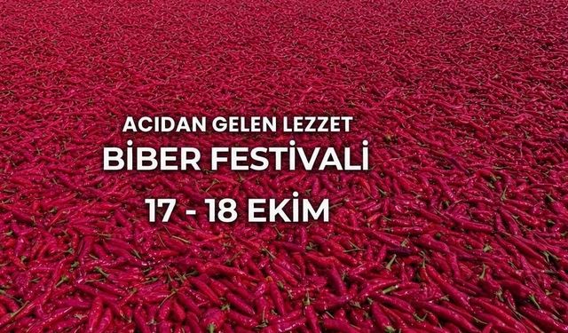 Kilis'te Biber Festivali başlıyor