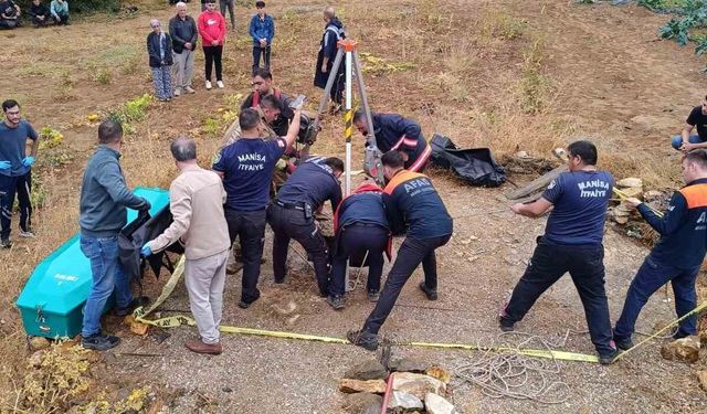 Manisa'da alzaymır hastası kadının cesedi su kuyusunda bulundu