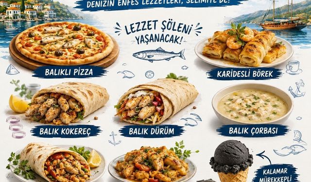 Marmaris'teki festivalde lezzet şöleni yaşanacak