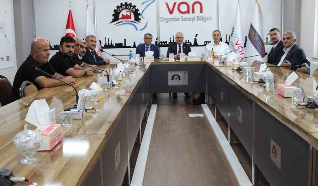 Memet Aslan: 'Van'ın üretim gücünü daha da artırmalıyız'