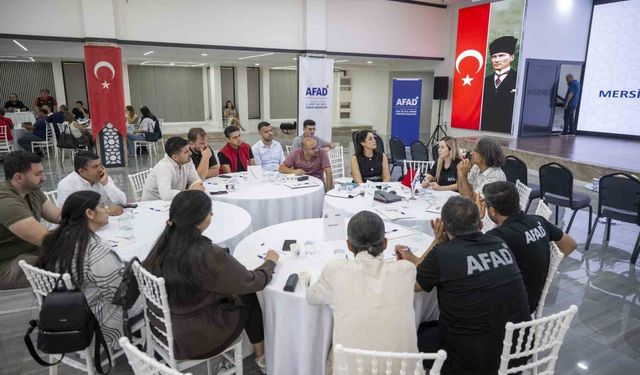 Mersin'in afet riskleri için 5 yıllık eylem planı hazırlanıyor