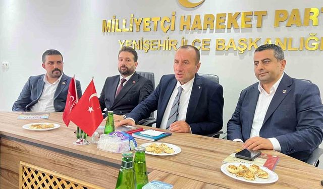MHP Bursa teşkilatı Yenişehir'de birlik beraberlik mesajı verdi