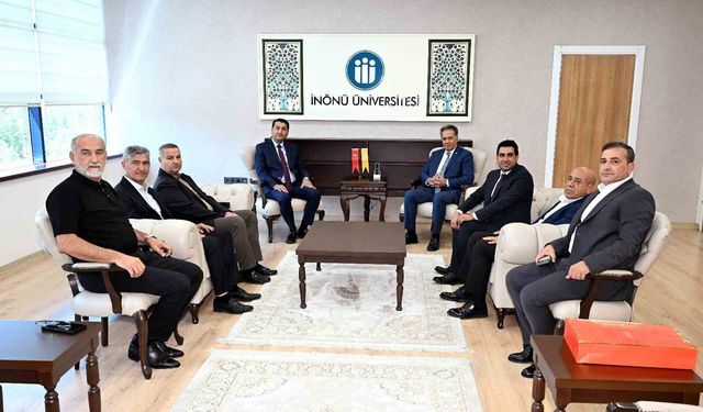 MTSO Başkan Adayı Boyraz'dan İnönü Üniversitesi'ne ziyaret