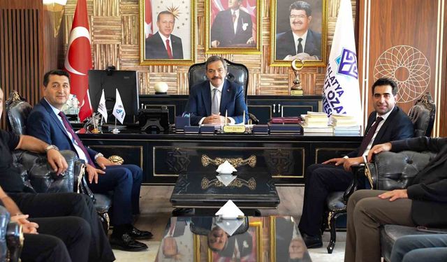 MTSO Başkan Adayı Boyraz'dan Turgut Özal Üniversitesi'ne ziyaret