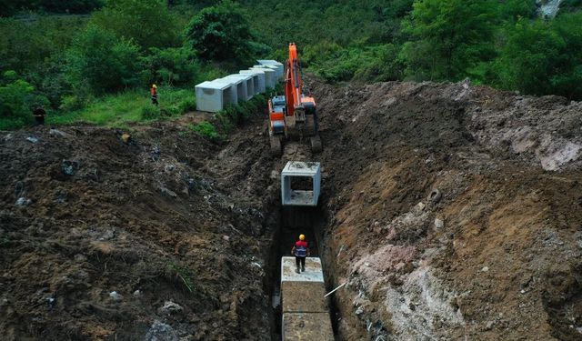 Ordu Büyükşehir'den Fatsa'da sel ve taşkınlara karşı önlem