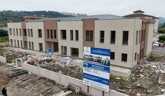 Ordu'da engelli bireylerin hayatını kolaylaştıracak merkezde sona yaklaşıldı