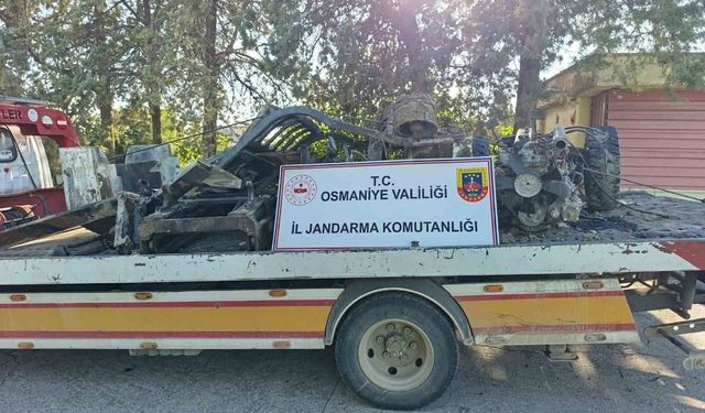 Osmaniye'de çalınan forklift 168 saatlik kamera incelemesiyle bulundu: 3 tutuklama