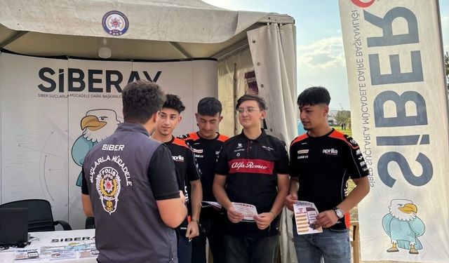 Polis 105 bin kişiye siber güvenliği anlattı