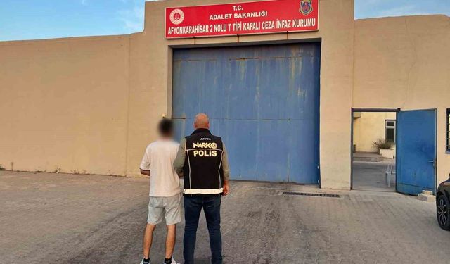 Polis 14 yıl 4 ay hapis cezasıyla aranan şahsı yakaladı