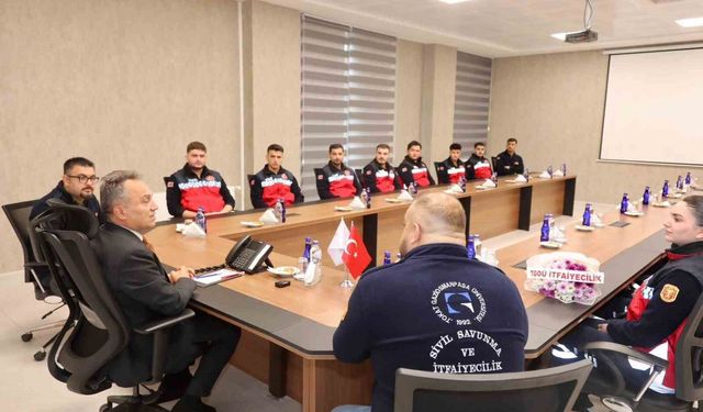 Rektör Yılmaz; 'Afetlere müdahalede eğitim büyük önem taşıyor'