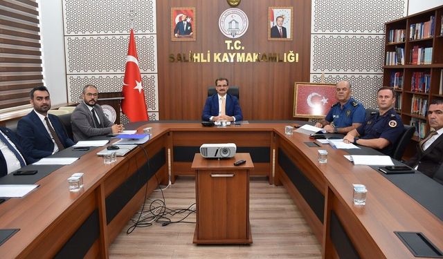 Salihli'de KPSS öncesi güvenlik zirvesi