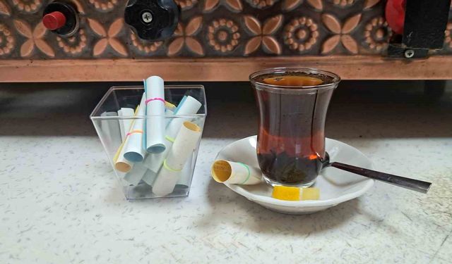 Sıradan adisyonları böyle değiştirdi: Her fişte farklı mesaj