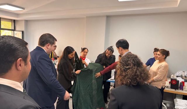 Şırnak'ta kadınların üretim gücüne protokolden tam destek