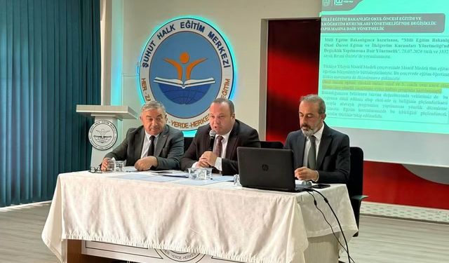 Şuhut'ta yeni eğitim öğretim yılı öncesi güvenlik toplantısı