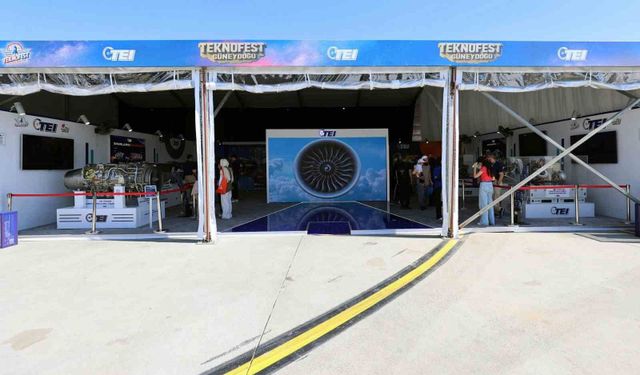 TEI, millî havacılık motorlarıyla TEKNOFEST Güneydoğu Şanlıurfa'da