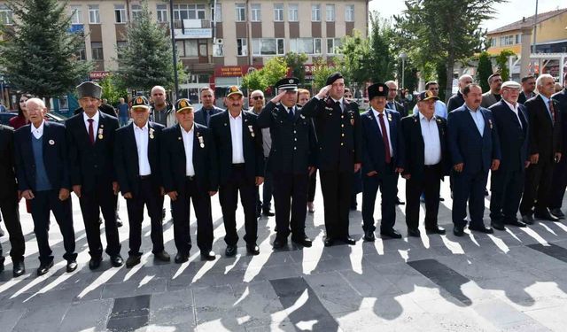 Tomarza'da Gaziler Günü Programı düzenlendi