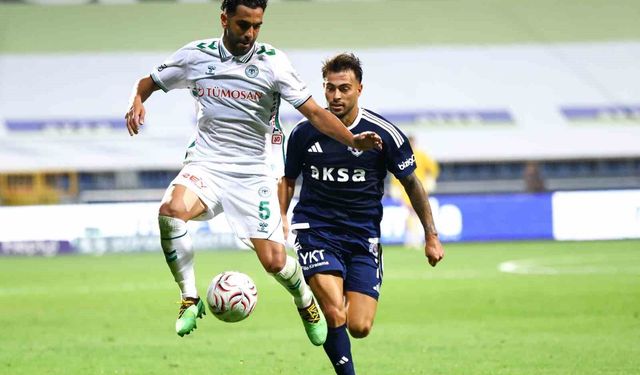 Trendyol Süper Lig: Kasımpaşa: 0 - Konyaspor: 0 (İlk yarı)