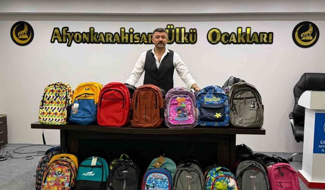 Ülkü Ocakları'ndan öğrencilere eğitim desteği