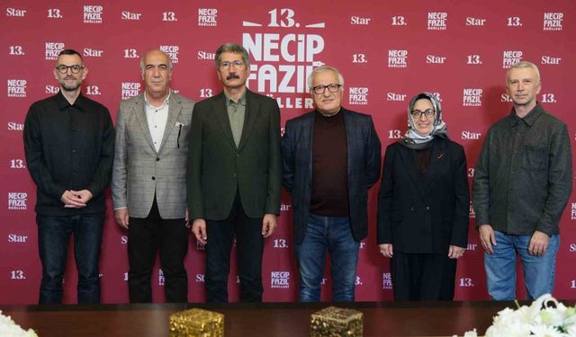 13. Necip Fazıl Ödülleri'nin kazananları açıklandı: 8 dalda 9 isme ödül