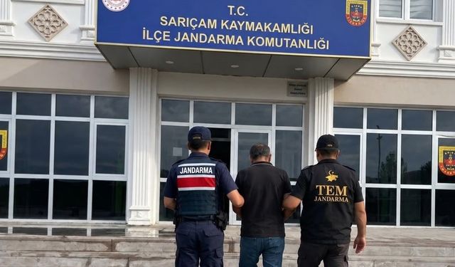 Adana'da aranan terör örgütü üyesi yakalandı
